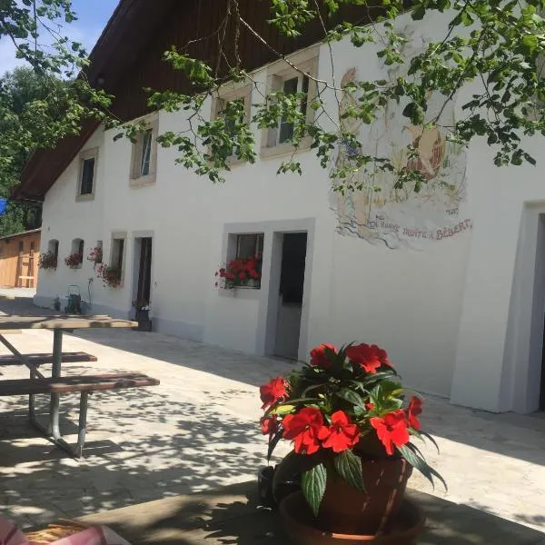 Auberge de la Bouege, hotel in Le Noirmont