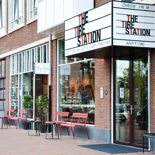 Viesnīca Conscious Hotel Amsterdam City - The Tire Station pilsētā Landsmeer