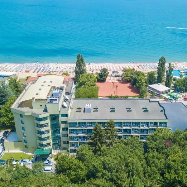 Palm Beach Hotel - All Inclusive with Free beach package & Private Beach、ゴールデン・サンズのホテル