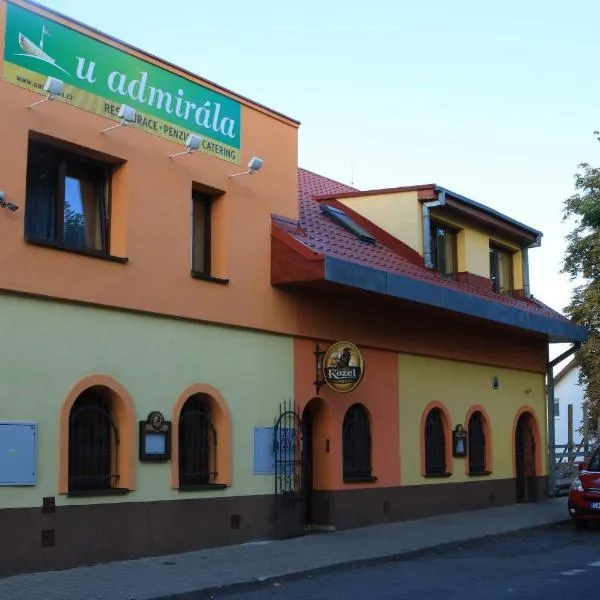U Admirala, hotel a Kladno