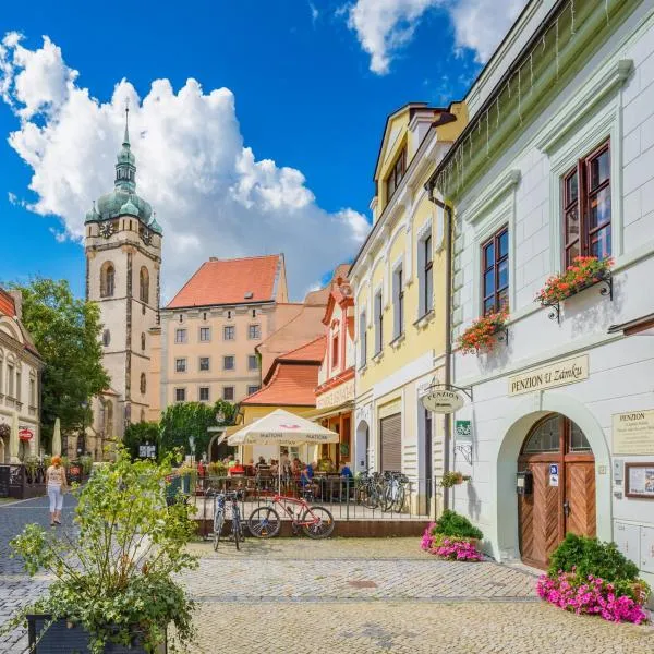 Penzion U Zámku, hotel en Mělník