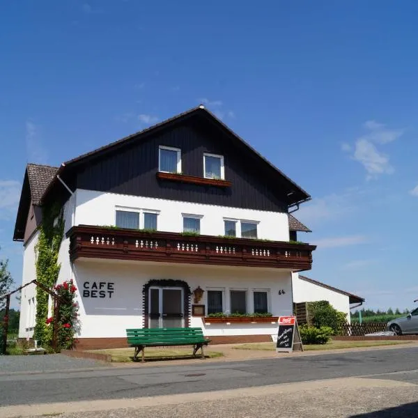 Cafe Best Gaestezimmer, hotel in Haisterbach