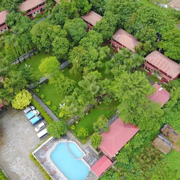 Hotel Parkland, hótel í Sauraha