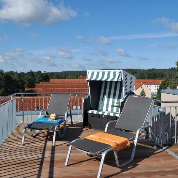 DünenResort in Binz, strandnahe und moderne FeWos mit Balkon, teilweise mit Meerblick,, hotel v destinaci Binz