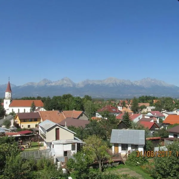 Privat Mapak, hotel in Poprad