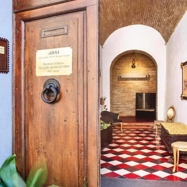 Residenza D'Epoca Palazzo Buonaccorsi, hotel v destinaci San Gimignano