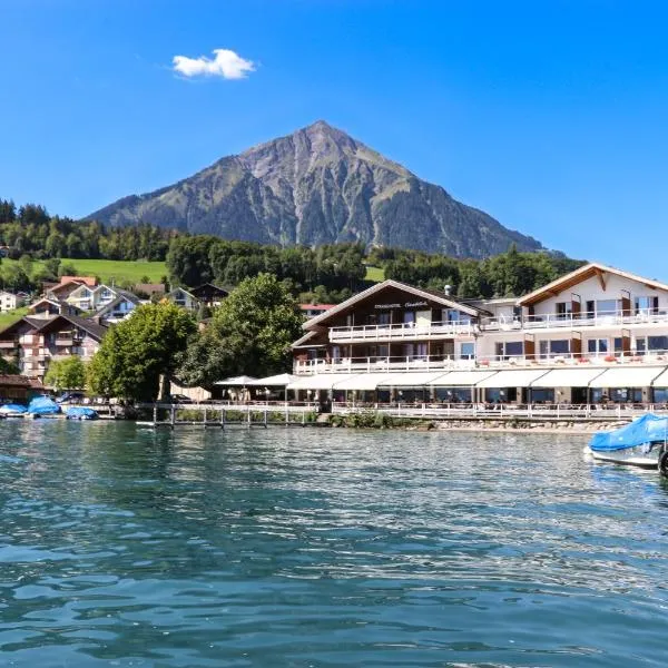 Strandhotel Seeblick, hotel in Faulensee