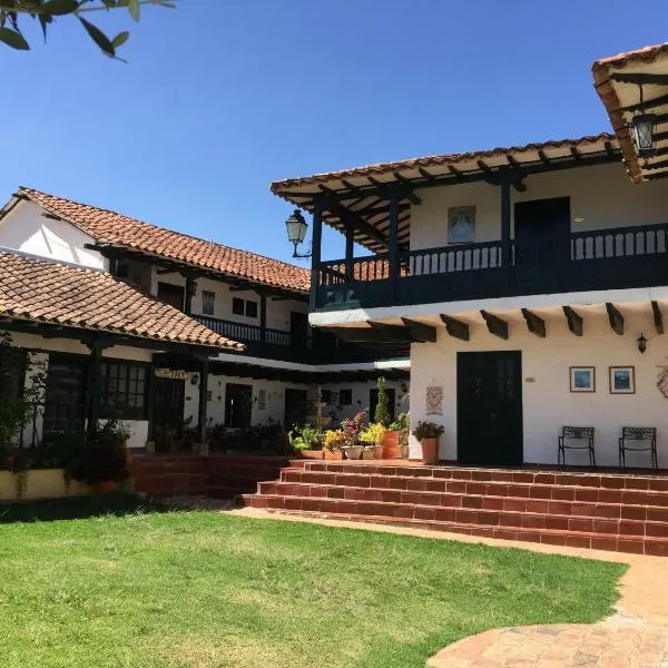 Hotel Hospederia San Carlos Villa De Leyva, hotell i La Esperanza