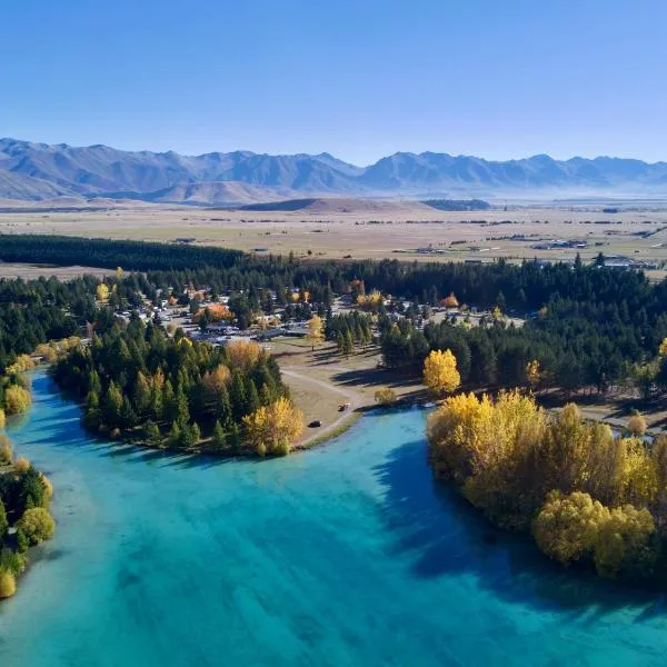 Lake Ruataniwha Holiday Park, hôtel à Clearburn