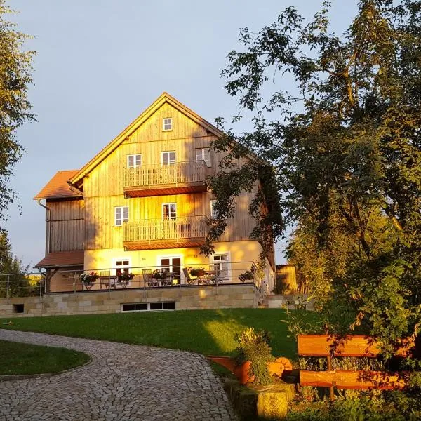 Ferienhaus Winterbergblick, Sächsische Schweiz, hotel di Hinterhermsdorf