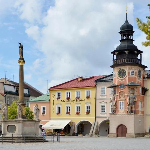 Městský Hotel Dorinka, hotel in Nemojov