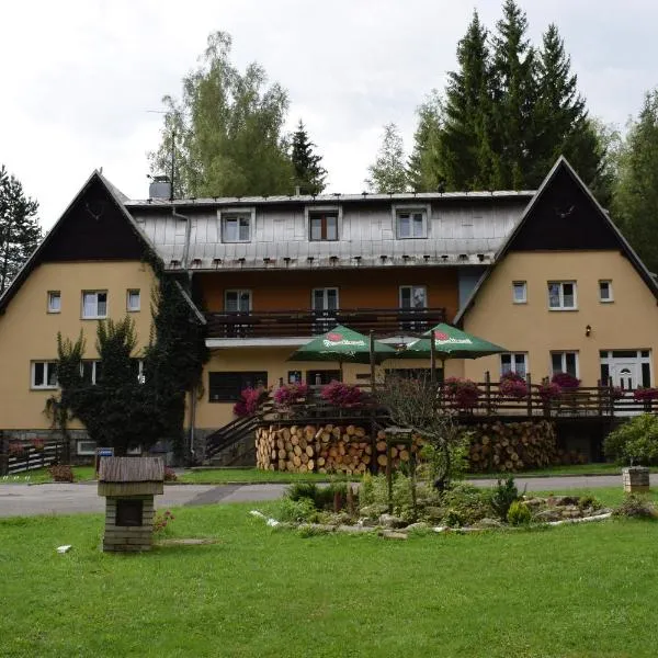 Penzion Gaudeamus, hotel v Milovech
