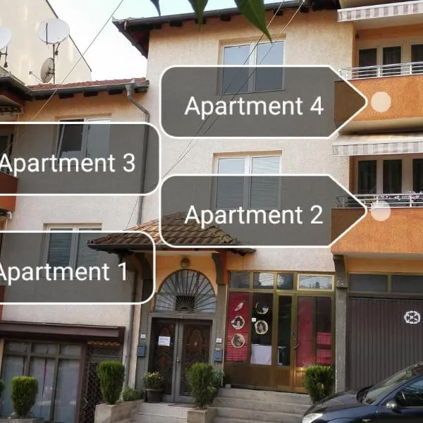 City Park Apartments, hotel v destinaci Pristina
