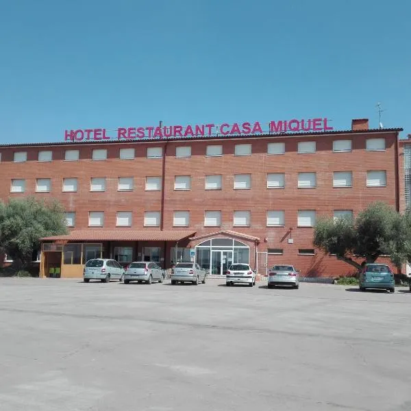 Hotel Restaurant Casa Miquel, hotell i Alcarraz