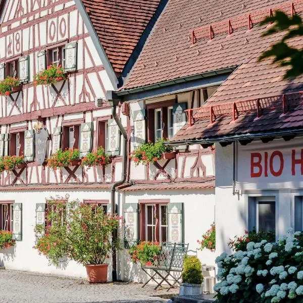 BIO-Hotel Adler/Restaurant, hotel in Waldburg