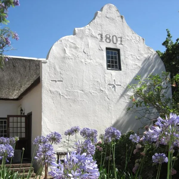 De Kloof Heritage Estate and Wellness، فندق في سويلندام