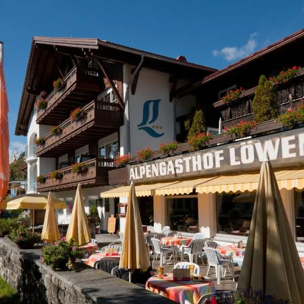 Hotel Alpengasthof Löwen、バート・ヒンデラングのホテル