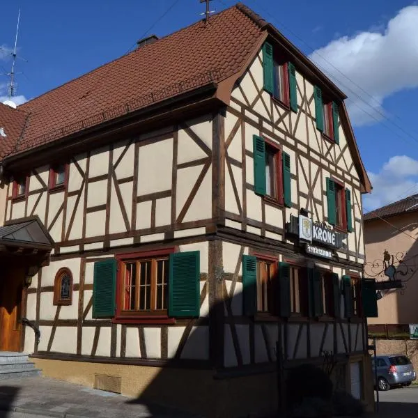 Pension Krone Sternenfels, hôtel à Sternenfels