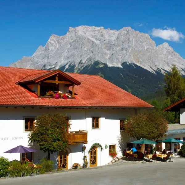 Hotel zum Goldenen Löwen, hotel sa Biberwier