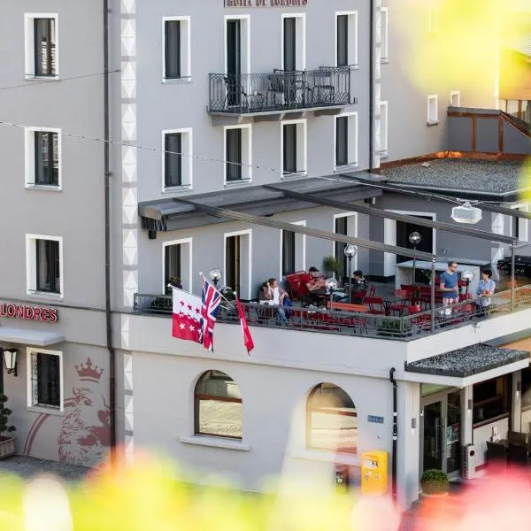 Hotel De Londres, hotel v destinaci Brig