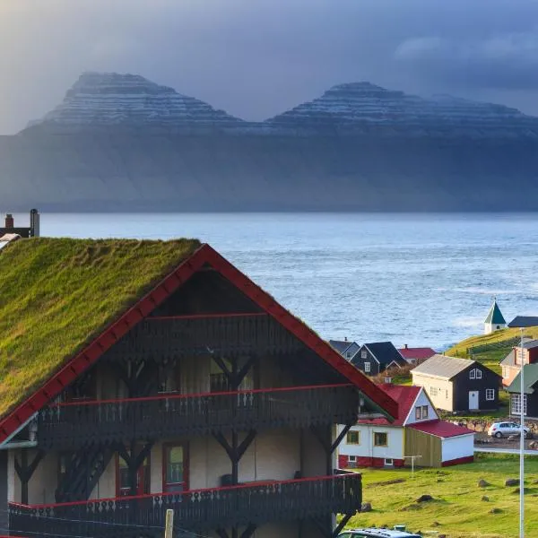 Gjaargardur Guesthouse Gjogv, hotel in Gjógv