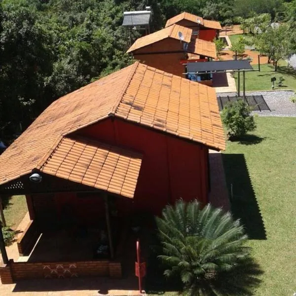 Chales Recanto das Seriemas, hotel di São Roque de Minas