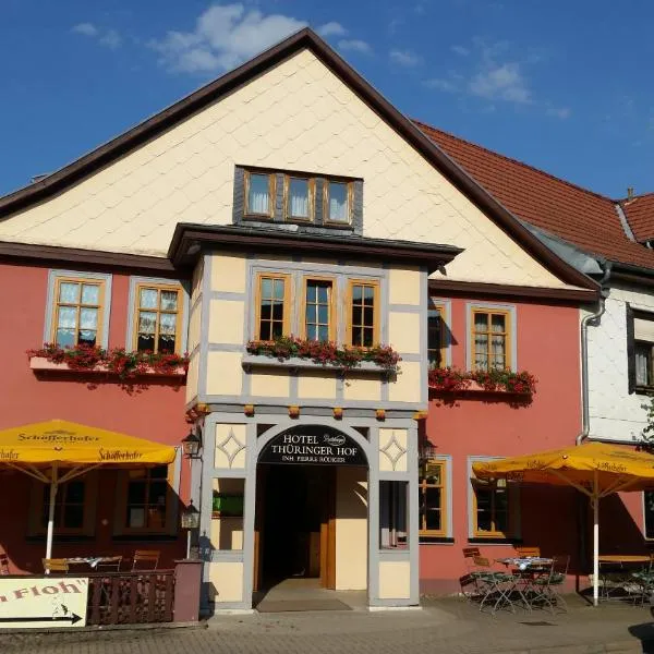 Hotel Thüringer Hof、Allmenhausenのホテル