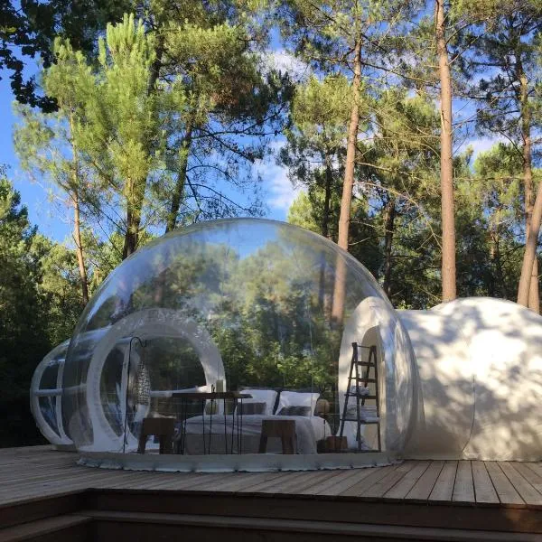 Les Bulles De Bordeaux, hotel in Salleboeuf