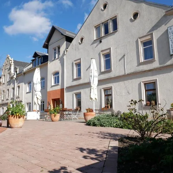 Hotel Garni Brauhof Niederwiesa, hotel di Dittersbach