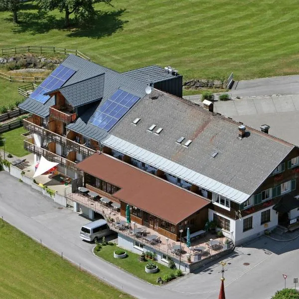 Gasthof Hirschen, hotel v destinaci Sibratsgfäll