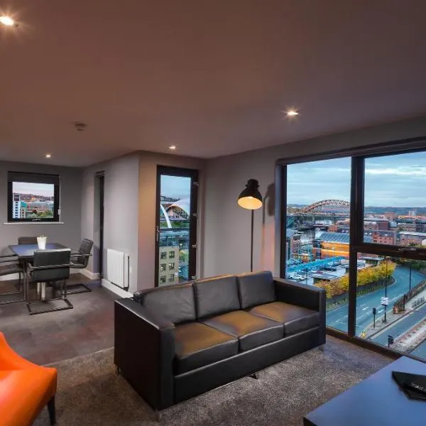 Luxury Apartments Newcastle, hotell i Newcastle upon Tyne