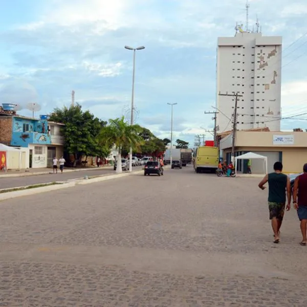 Flat em Sao Jose da Coroa Grande, viešbutis mieste San Žoze da Korua Grandė