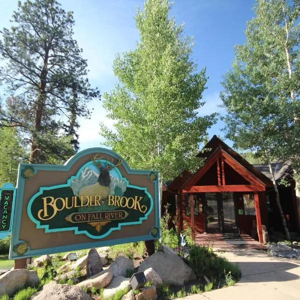 Boulder Brook on Fall River, hotelli kohteessa Estes Park