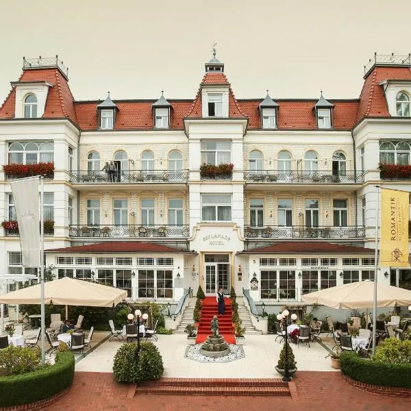 SEETELHOTEL Villa Esplanade mit Aurora、ヘリングスドルフのホテル