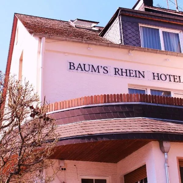 Baum´s Rheinhotel, hotell i Boppard
