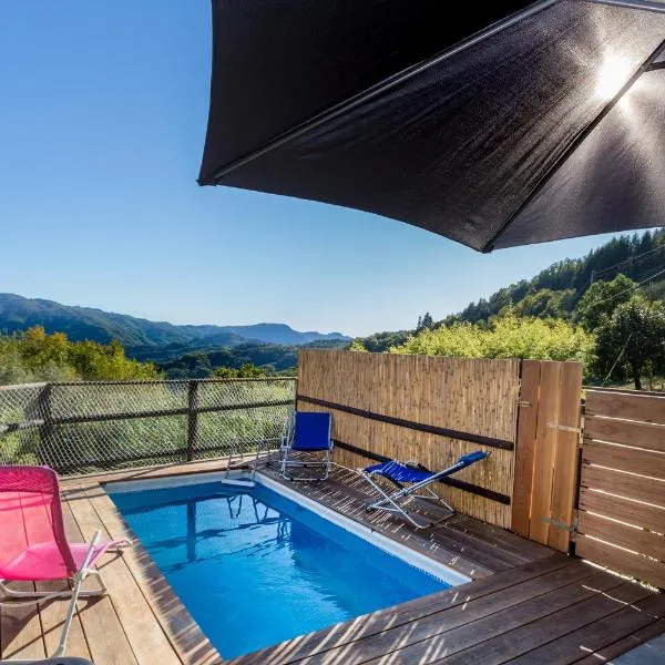 Casa Dei Ciliegi - Remote Nature Hideaway, hótel í Longoio
