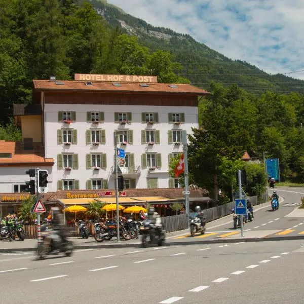 Hotel Hof und Post, hotel en Guttannen