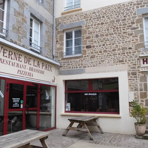 Taverne de la paix, hotel in Saint-Michel-des-Andaines