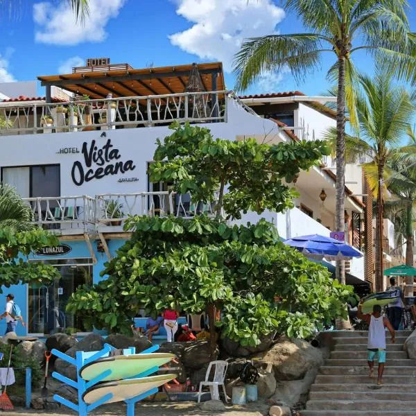 Hotel Vista Oceana Sayulita, hótel í Higuera Blanca