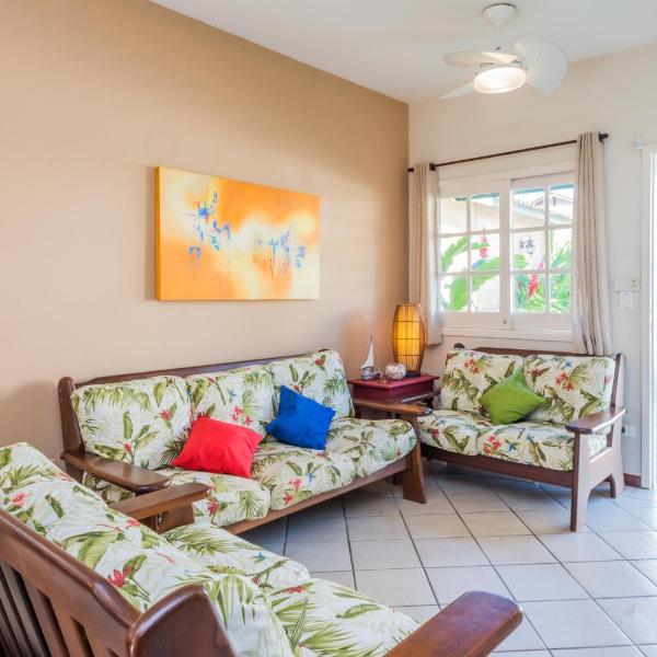 BHaus Juqueí - Beach House com 2 quartos - Cama King - Quintal com Churrasqueira Privativa - Piscina no Condomínio - 2 vagas - Condomínio com 8 casas - 600m da Praia - Ar condicionado split nos quartos e sala - Não possui roupa de cama e banho - Foto 4