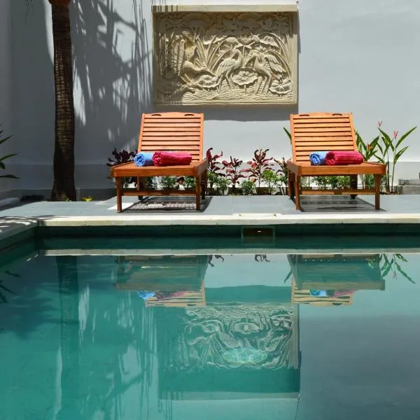 Askara Guest House & Hostel, hotel v Ubudu