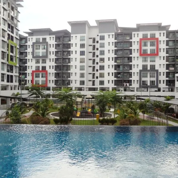 Mahkota Cheras Sweet Condo 1-14 pax near MRT to KL, hotell Kuala Lumpuris