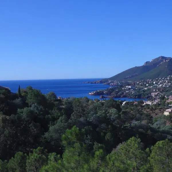 Côte d'Azur, hotel i Théoule-sur-Mer