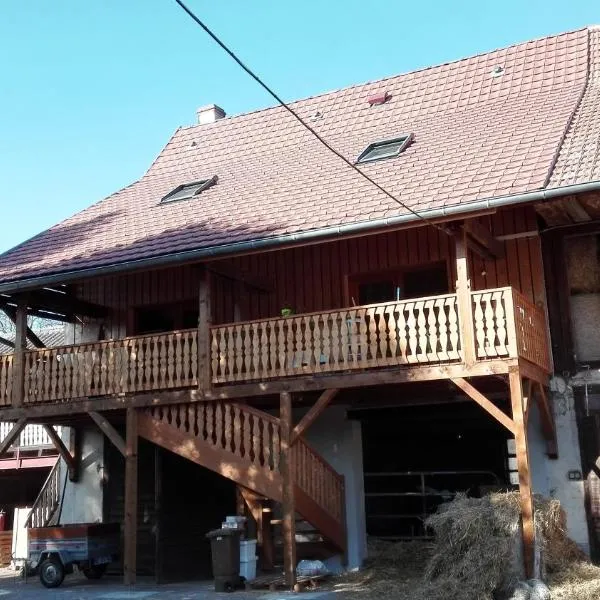 Chez Marguerite Gîtes à la ferme, hotel v destinácii Horbourg