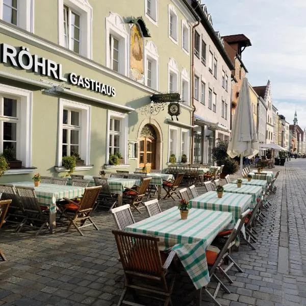 Hotel & Gasthaus DAS RÖHRL Straubing, hotel v destinaci Atting