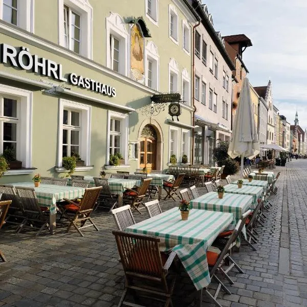 Hotel & Gasthaus DAS RÖHRL Straubing, hotel di Straubing