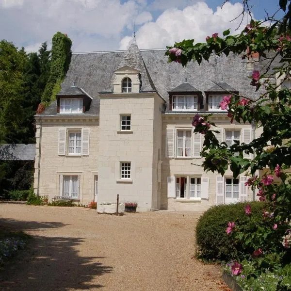 Logis Manoir De La Giraudière, hotel in Candes-Saint-Martin