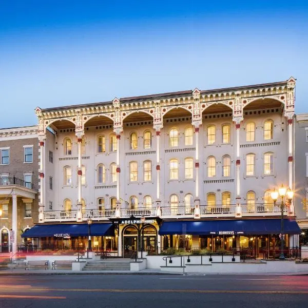 The Adelphi Hotel, hotel en Saratoga Springs