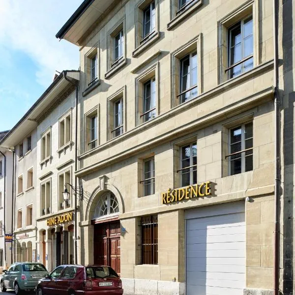 Hine Adon Fribourg City Aparthotel Self checkin, hotel u gradu 'Fribourg'
