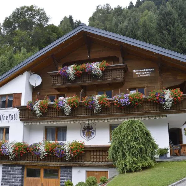 Haus Wasserfall, hotel en Sankt Gallenkirch